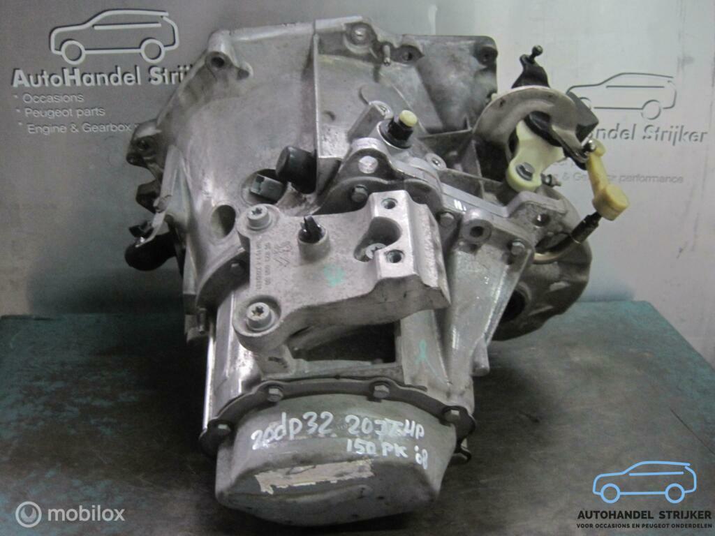 5-versnellingsbak 20dp32 Peugeot 207 5FX 1.6 Thp ('06-'12), Gebruikt, Ophalen of Verzenden, Peugeot, Peugeot