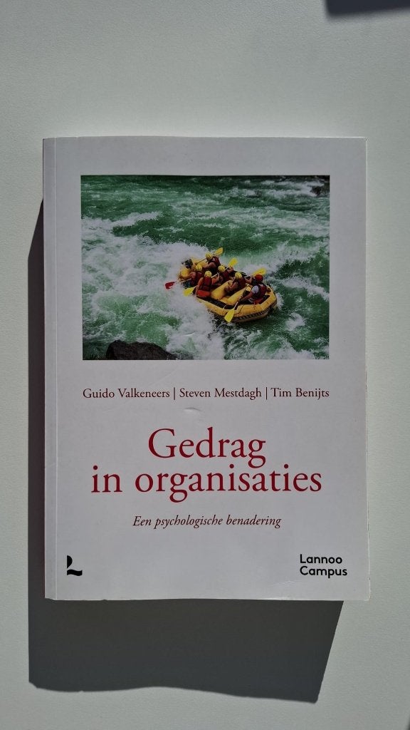 Gedrag in organisaties, Enlèvement ou Envoi, Comme neuf, Autres sujets/thèmes, Lannoo Campus
