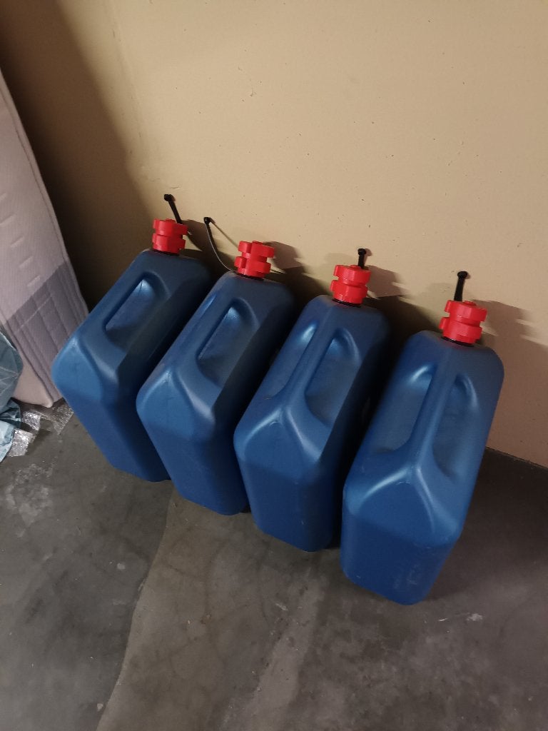 jerrycan (bidon), Ophalen, Zo goed als nieuw