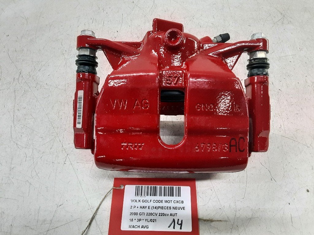 ETRIER DE FREIN AVANT GAUCHE Golf VII (AUA) (5Q0105DR), Volkswagen, Volkswagen AG, Utilisé, Kundenbetreuung@volkswagen.de