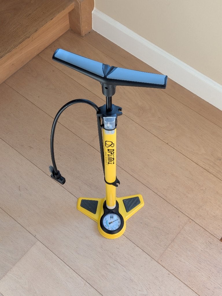 Pompe à pied - Optimiz, Vélos & Vélomoteurs, Enlèvement, Neuf