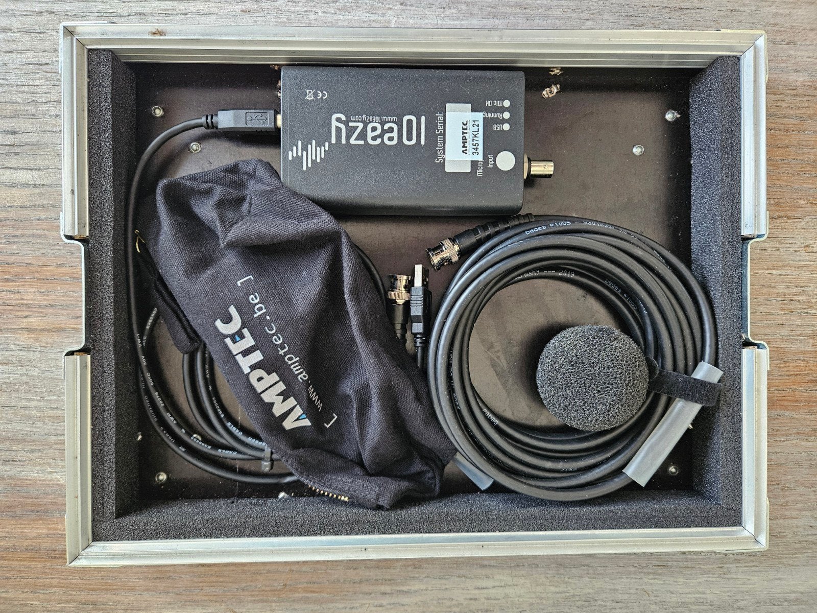 Amptec 10 Eazy, Enlèvement