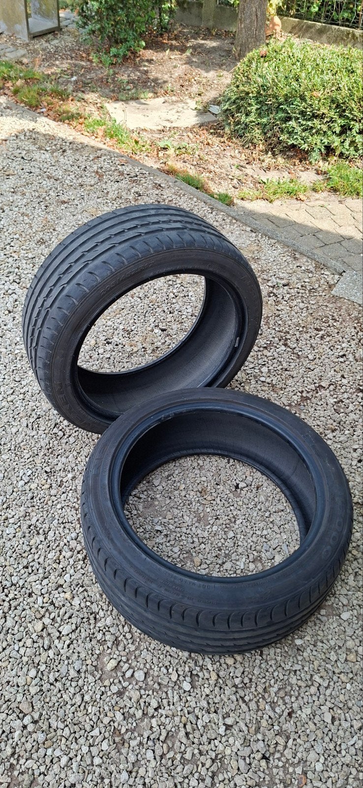 2 banden NEXEN 205/45ZR17, Ophalen, Gebruikt, 17 inch, 205 mm