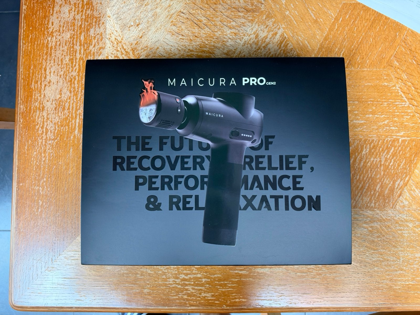 Maicura PRO gen2 massage gun, Sport en Fitness, Ophalen, Zo goed als nieuw, Apparaat