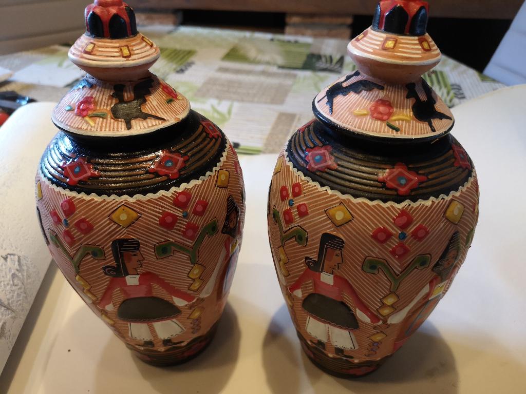 Vase terracotta trapani, Ophalen, Zo goed als nieuw, Terracotta