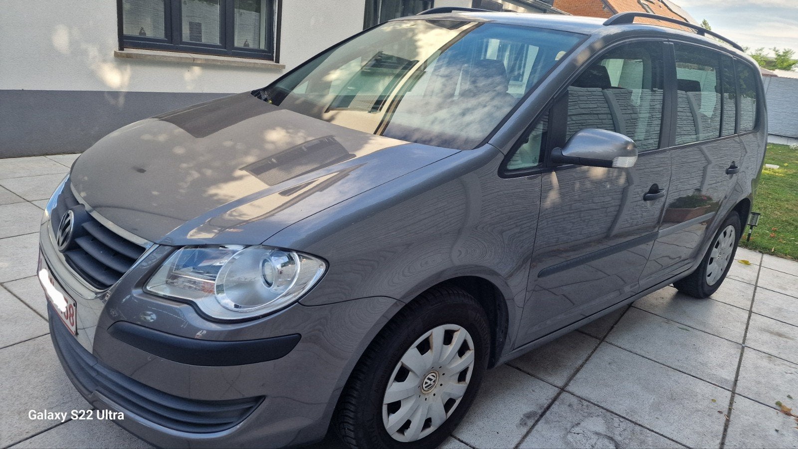 Volkswagen Touran 1.9TDI 1er propriétaire, Argent ou Gris, Achat, 5 portes, Particulier