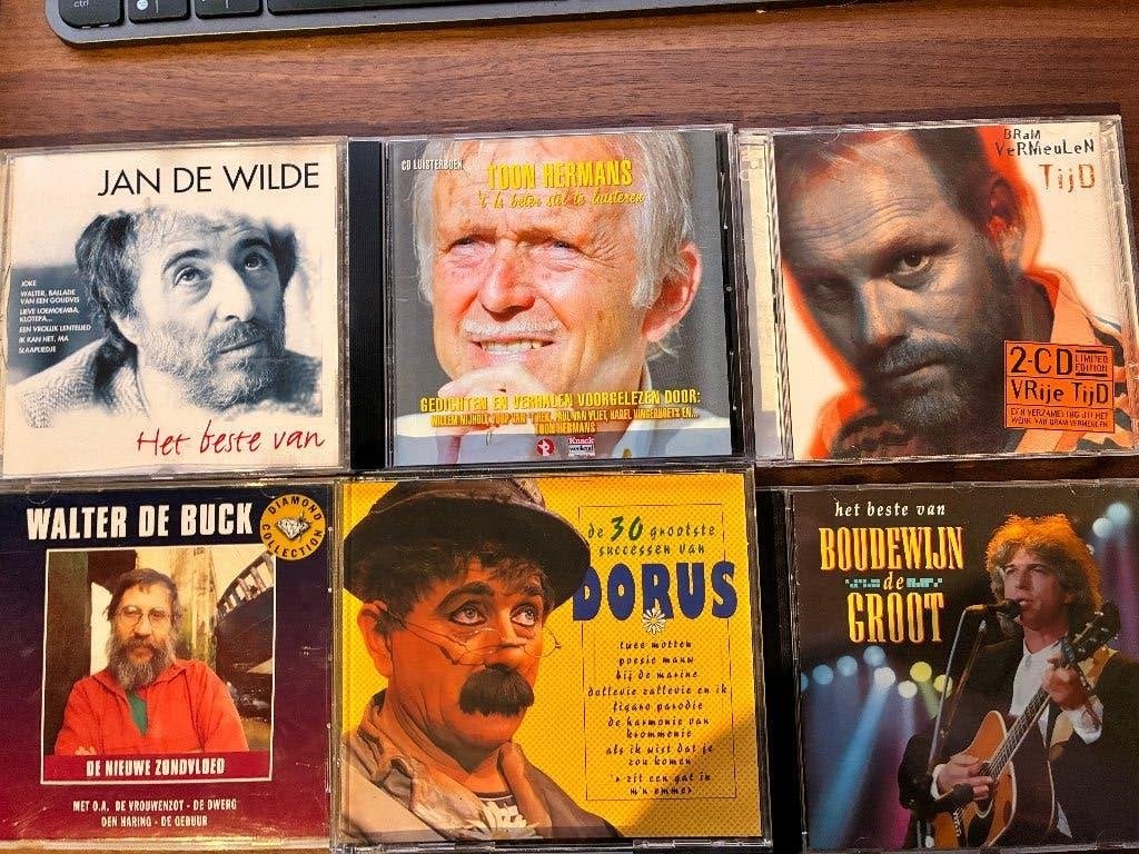 14 CD's: Nederlandstalig, Kleinkunst & Humor (Lot of Apart), Ophalen of Verzenden