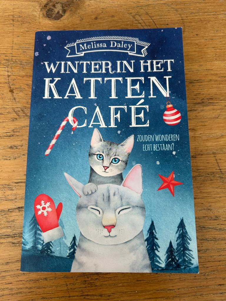 Winter in het Katten Café - Melissa Daley, Ophalen of Verzenden, Zo goed als nieuw