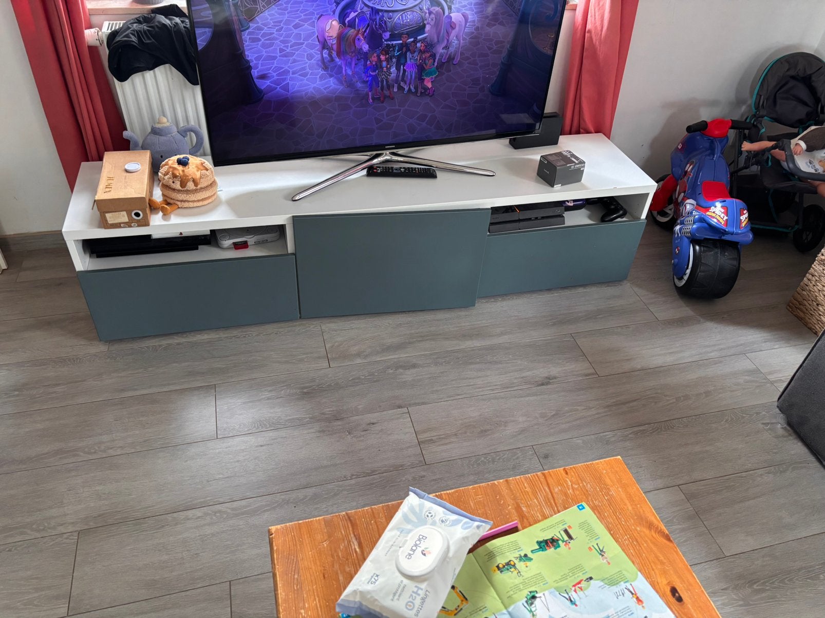Ensemble de 3 meubles IKEA BESTÅ, Maison & Meubles, 150 à 200 cm, Enlèvement, Utilisé, Autres matériaux