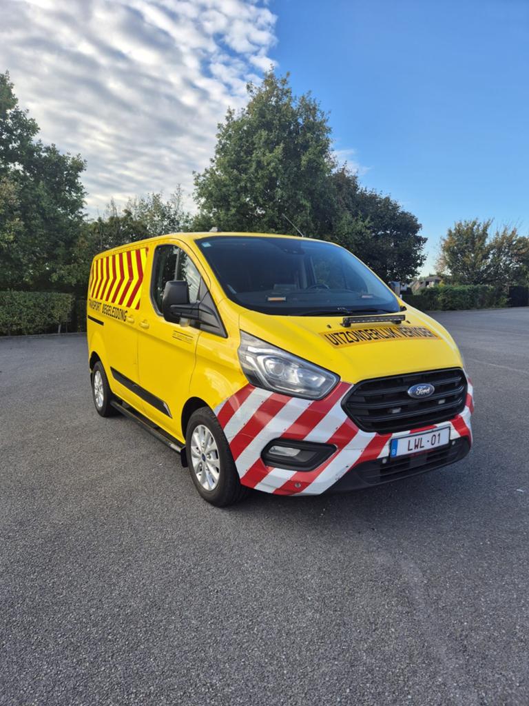 Ford Transit Custom 136pk, Autos, Ford, Argent ou Gris, Achat, 3 places, Entretenue par le concessionnaire