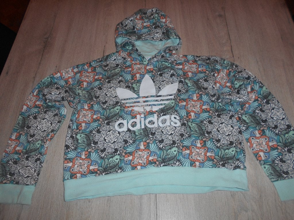 hoodie van adidas maat 152, Kinderen en Baby's, Adidas, Gebruikt, Meisje, Sport- of Zwemkleding