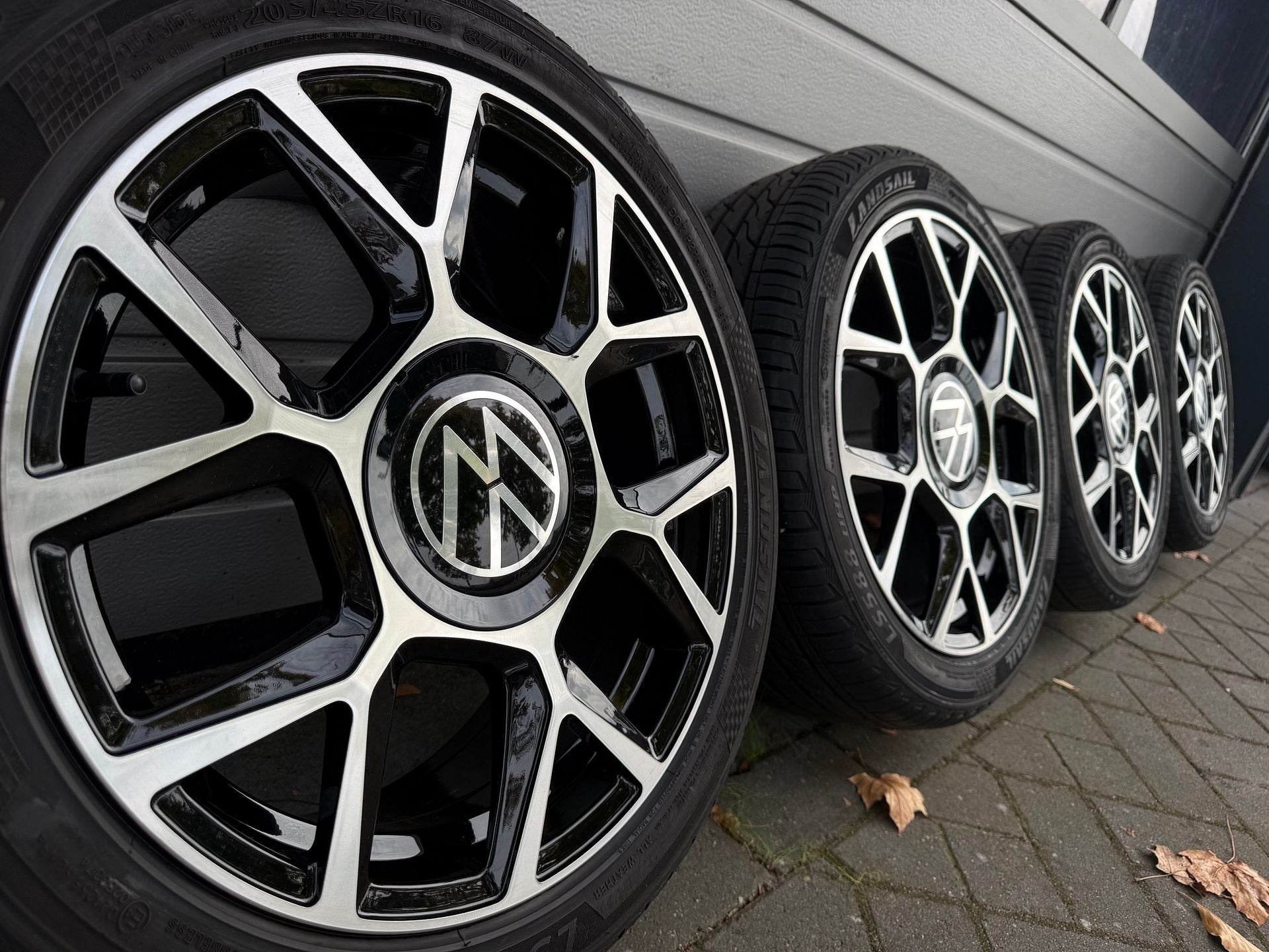 16 " Citigo Mii Volkswagen Up e-Up GTI velgen zomerbanden, Auto-onderdelen, -, Banden en Velgen, Nieuw, Zomerbanden