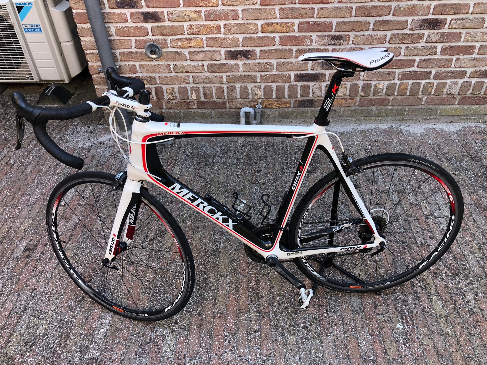 Koersfiets Merckx EMX3 Dura Ace, Fietsen en Brommers, 28 inch, Gebruikt, Carbon, 15 tot 20 versnellingen