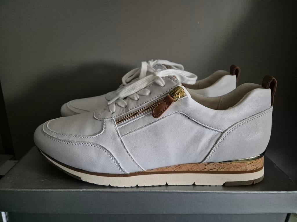 Nieuwe sneakers van Gabor maat 39, Neuf, Enlèvement ou Envoi, Gabor, Blanc