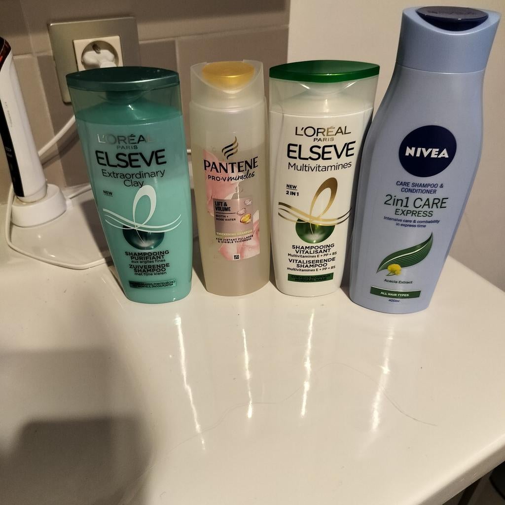 Shampoo nivea, elseve, pantene, Ophalen