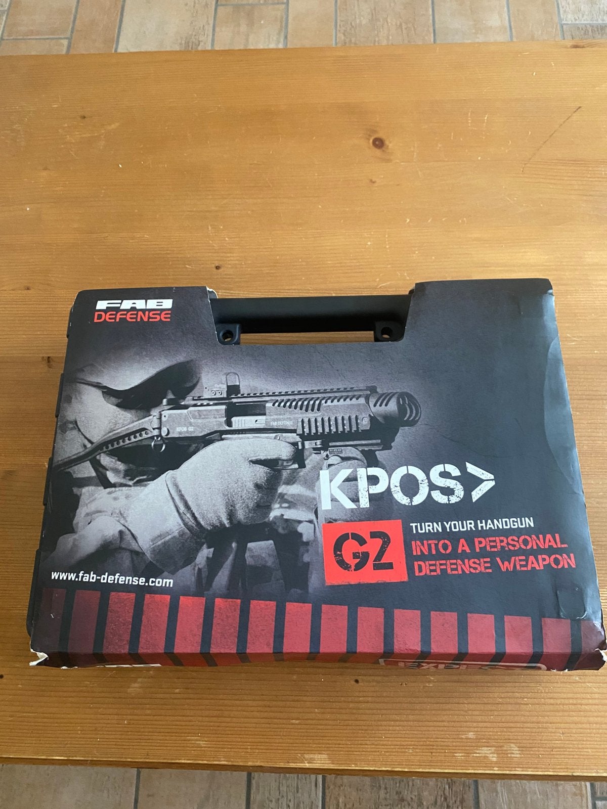 FAB Defense KPOS G2, Ophalen, Nieuw