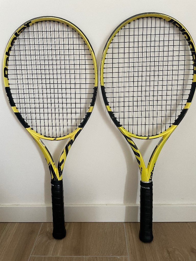 Babolat Pure Aero 300gr, L4, Sport en Fitness, Tennis, Gebruikt, L4, Ophalen of Verzenden, Racket