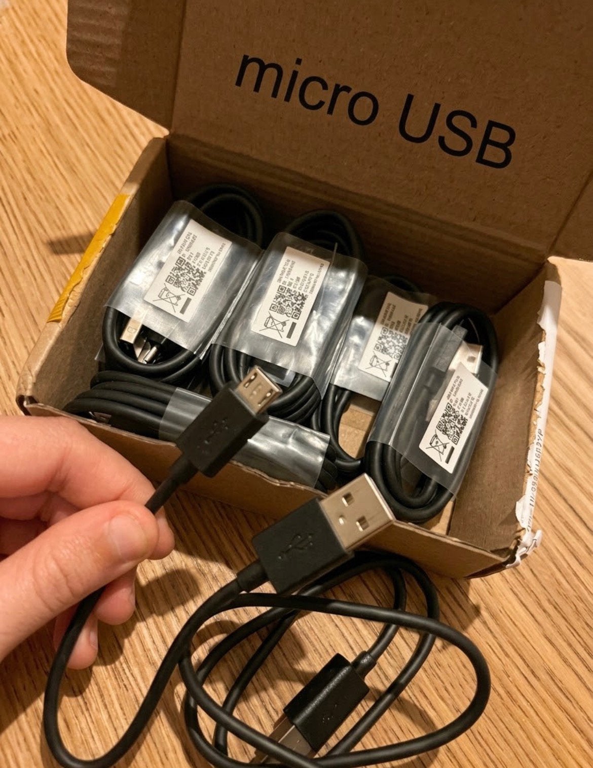 10 cable micro usb, USB-C, Enlèvement ou Envoi, Comme neuf