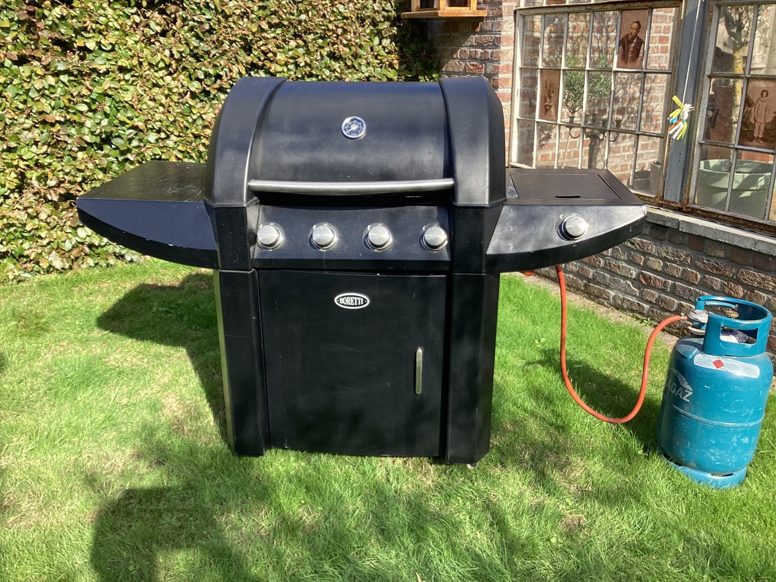 Boretti BBQ gasbbq, Ophalen, Gebruikt