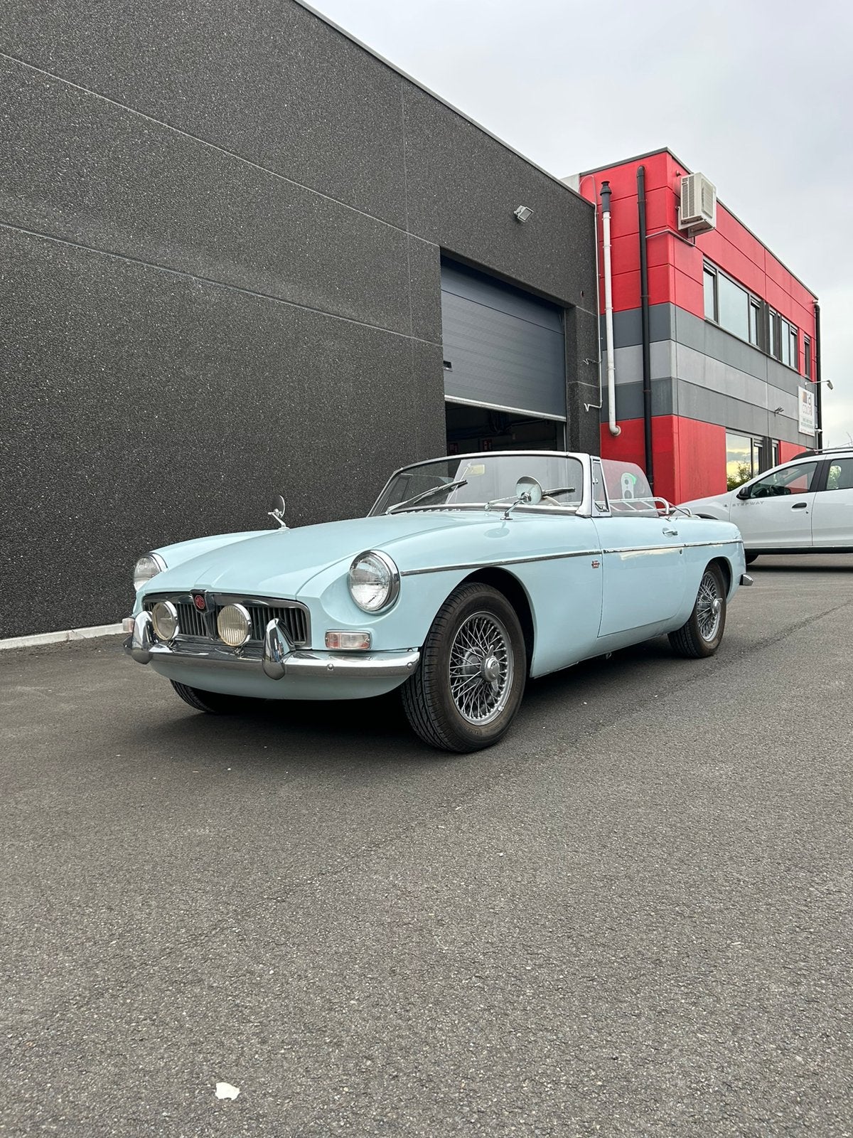 MGB 1964, Voorwielaandrijving, Zwart, Cabriolet, Leder