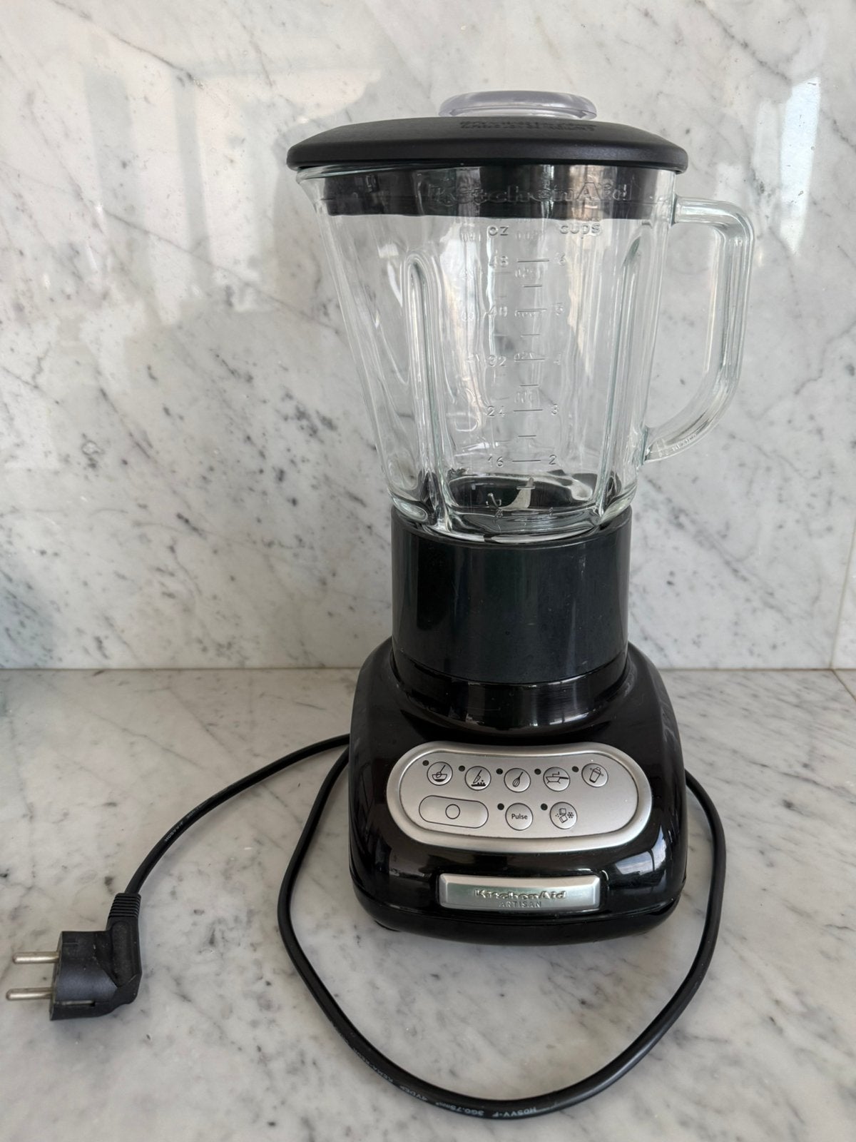 Kitchenaid blender zwart, Enlèvement ou Envoi, Comme neuf, Mélangeur