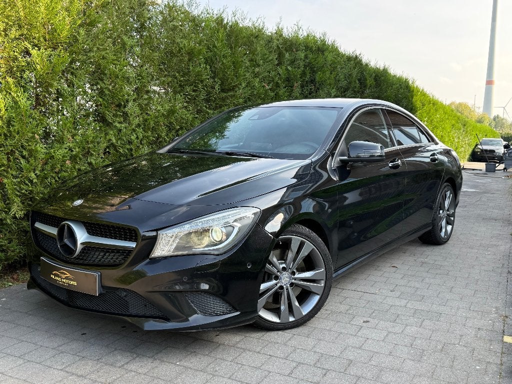 Mercedes-Benz CLA250 Automaat, Auto's, CLA, 4 cilinders, Zwart, Leder