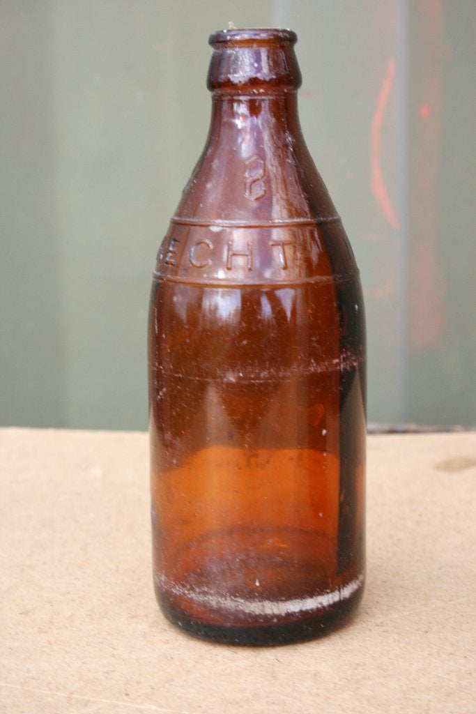 Lot oude bierfles 33 cl Haecht, Ophalen of Verzenden, Zo goed als nieuw, Flesje(s)