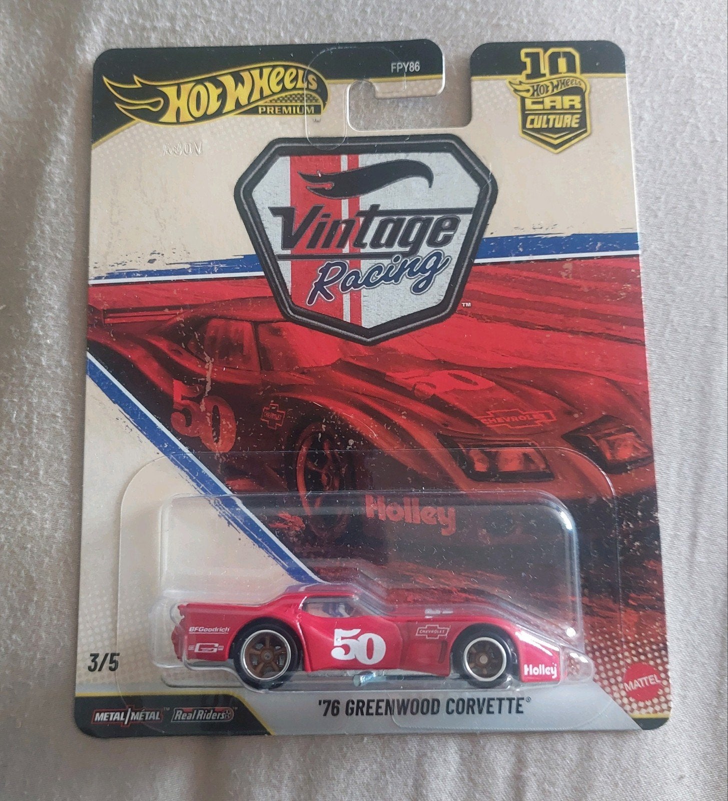 Hot Wheels '76 Greenwood Corvette, Verzamelen, Ophalen of Verzenden, Nieuw, Auto's