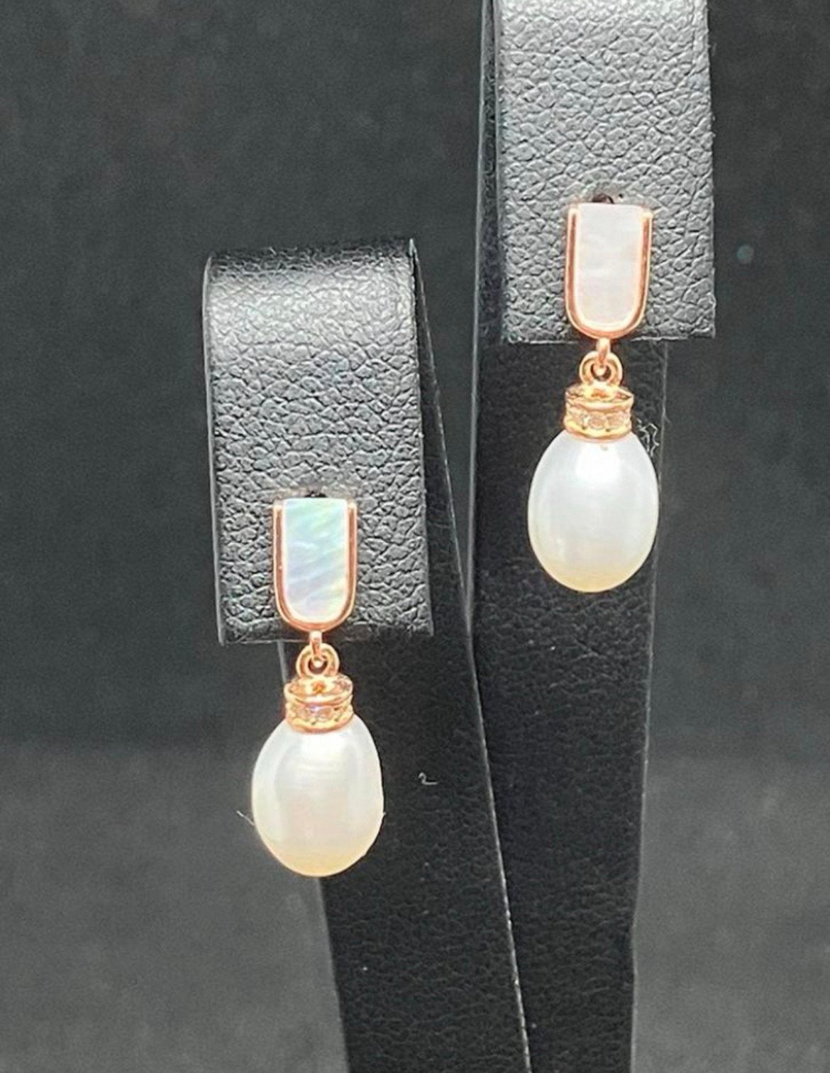 Zilver 925 Oorbellen met Echte Parel, Handtassen en Accessoires, Oorbellen, Wit, Nieuw, Ophalen of Verzenden, Met edelsteen