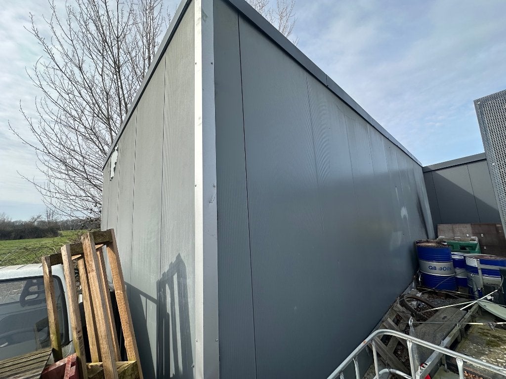 bijgebouw / loods 50m2 sandwish panelen, Ophalen, Gebruikt, Schuur, Zonder ramen