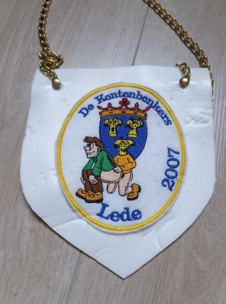 Carnaval medaille Lede De kontenbonkers 2007, Ophalen of Verzenden