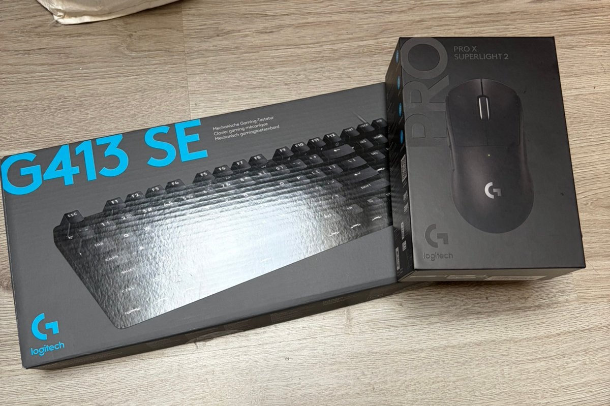 Clavier et souris logitech, Informatique & Logiciels, Enlèvement, Azerty, Neuf, Filaire