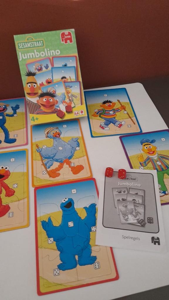Spel Sesamstraat - Jumbolino, Ophalen, Zo goed als nieuw