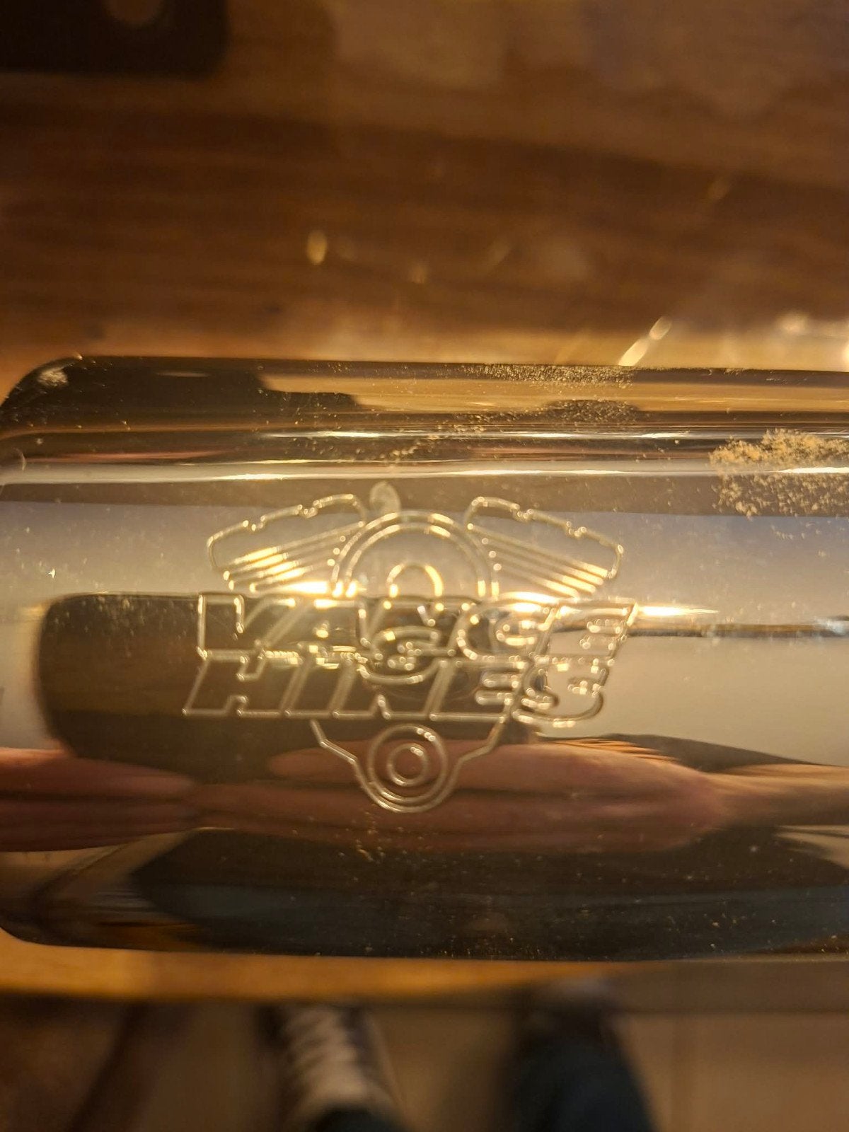Harley échappement, Enlèvement