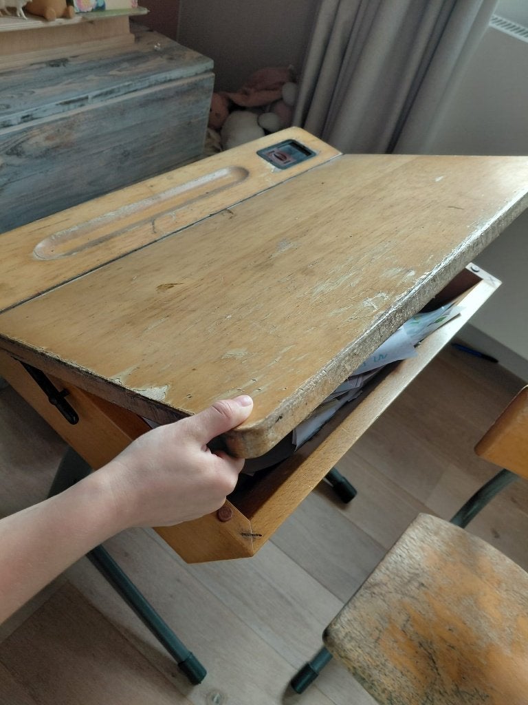 Bureau en stoel, Ophalen, Gebruikt, Tafel(s) en Stoel(en)