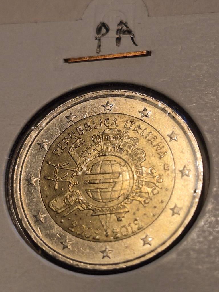 Herdenkingsmunt 2€ Italië 2012 pr, Ophalen, Italië, 2 euro, Losse munt