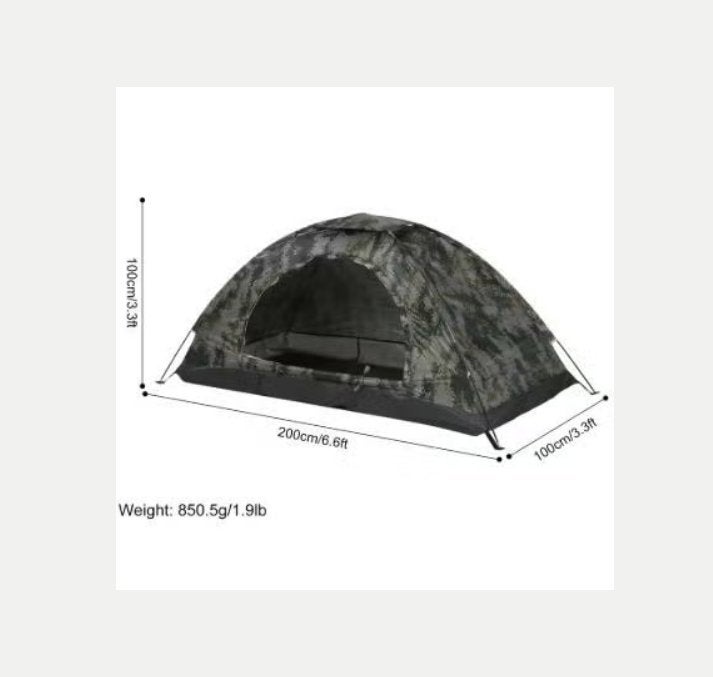 Anti-UV Camouflage Campingtent - Lichtgewicht & Compact, Enlèvement ou Envoi, Neuf