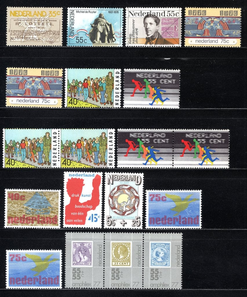 NEDERLAND Jaar 1976 MNH, Ophalen of Verzenden, Na 1940, Postfris