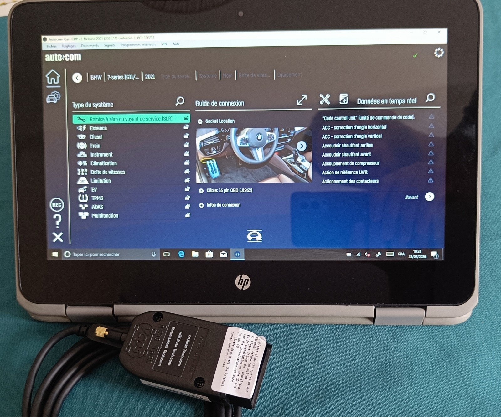 Valise diagnostique multimarques, Auto diversen, Autonavigatie, Ophalen