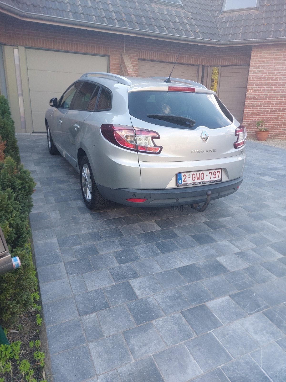 Renault Megane 1.2 Euro6b, Handgeschakeld, Grijs, Particulier, Parkeersensor