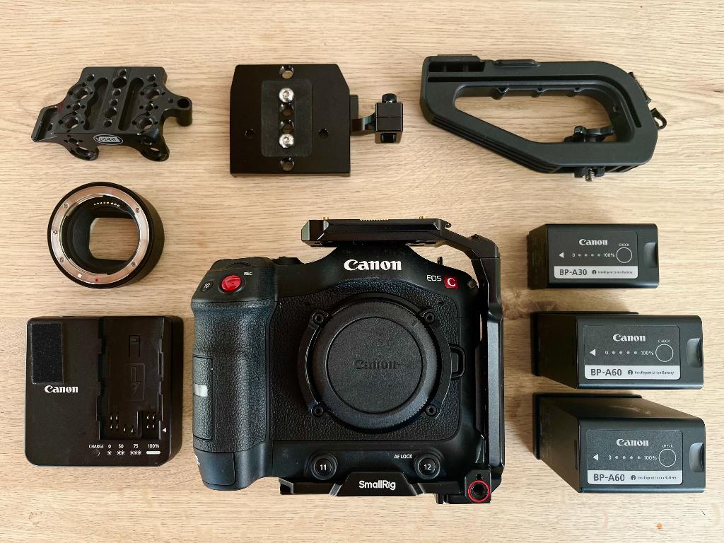 Canon EOS C70 set, Enlèvement, Utilisé