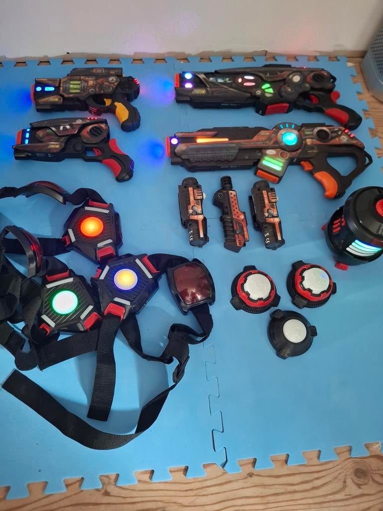 Kit de pistolet laser Lightstrike, Enlèvement, Utilisé