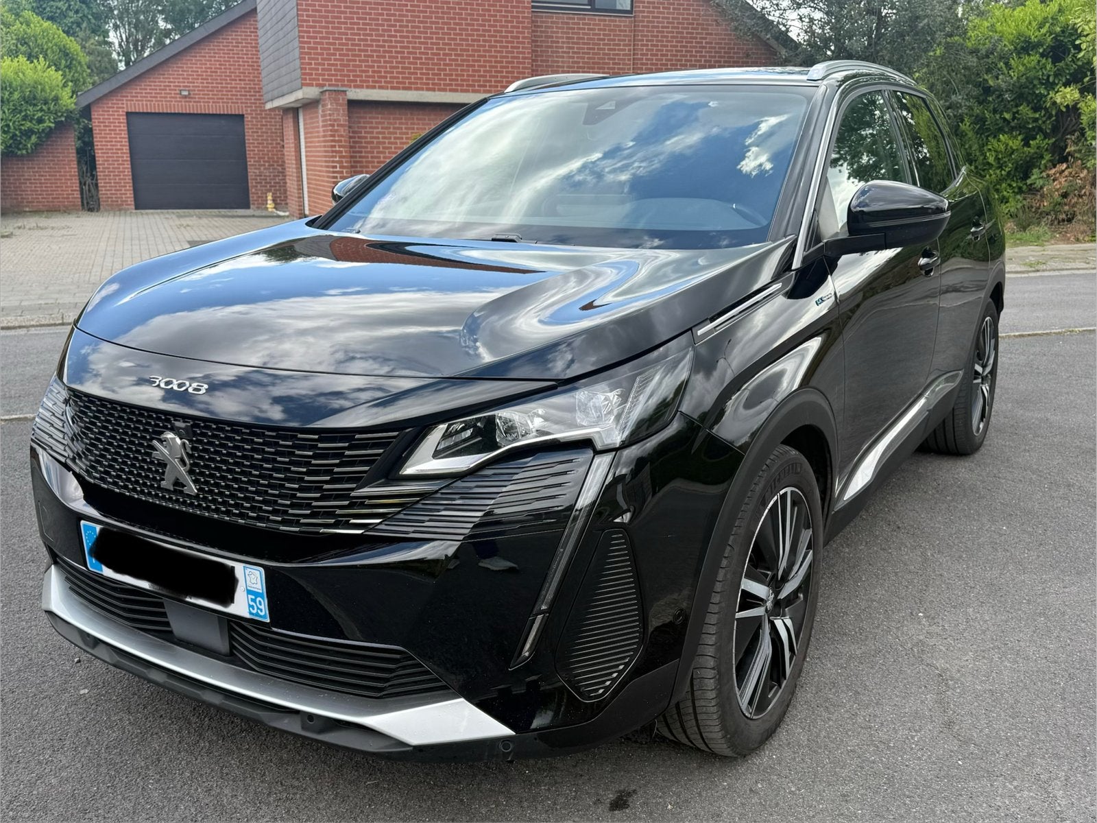 Peugeot 3008 GT eat 8 225 HYBRiD, Achat, Entreprise, Carnet d'entretien, Alcantara