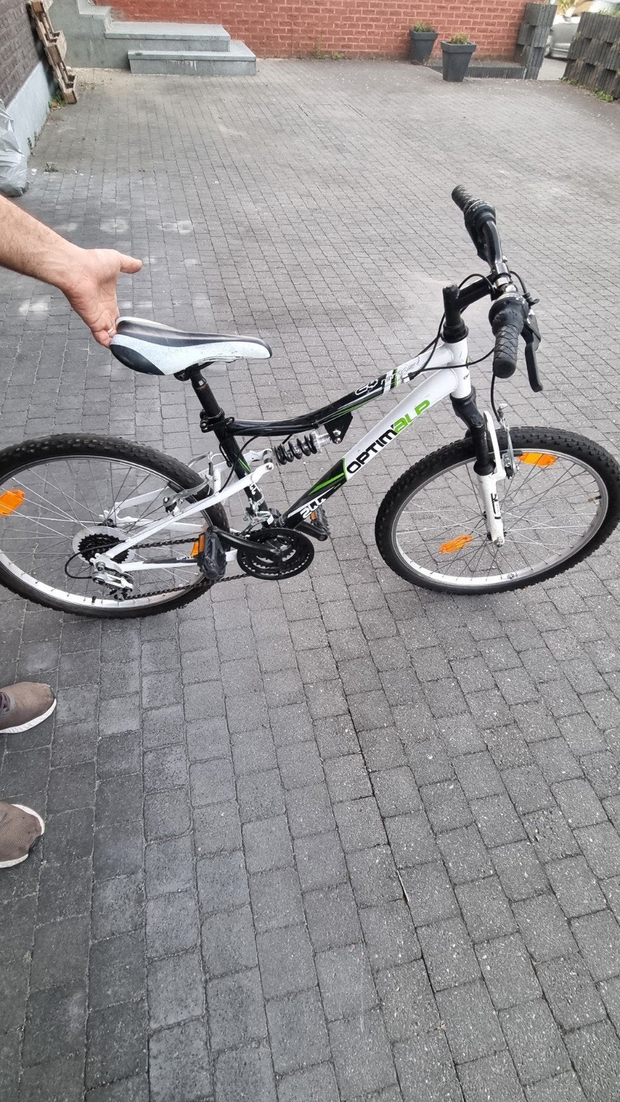 VTT optima 26" avec double expension, Frein sur jante, 24 pouces ou plus, V-brakes, Optima
