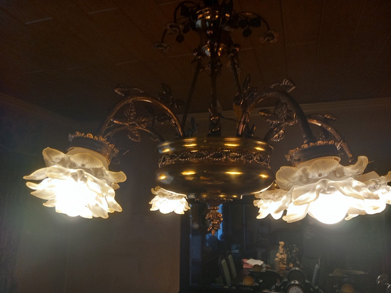 zeer mooi te houthalen, Huis en Inrichting, Lampen | Lampenkappen, Ophalen