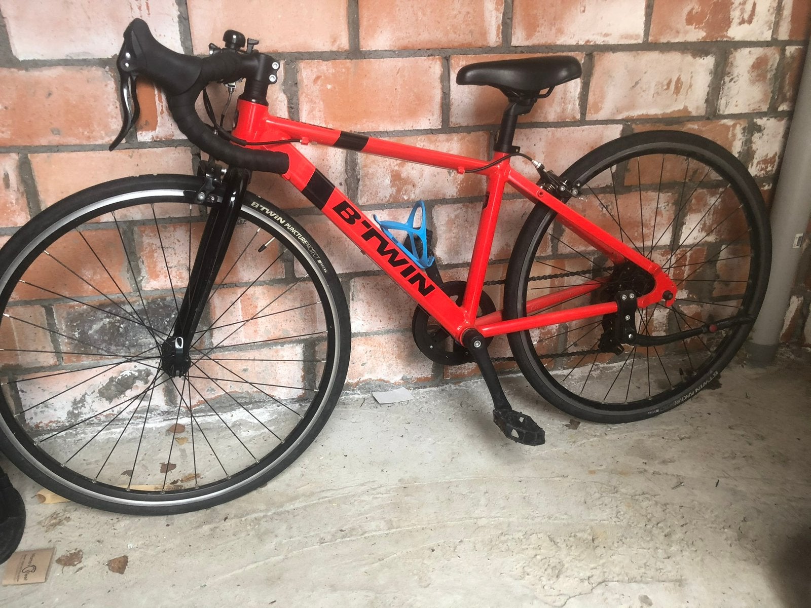 Kinder racefiets 26 inch Triban 100, Fietsen en Brommers, Ophalen, 26 inch, Velgrem, Aluminium