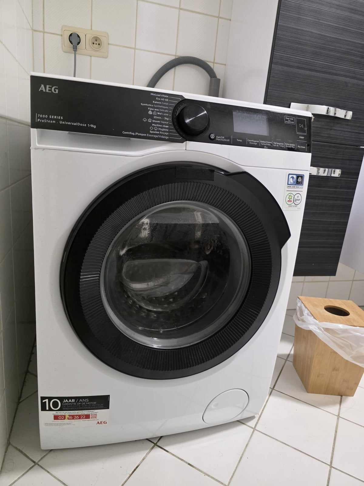 Machine à laver AEG, 8 à 10 kg, Enlèvement, Comme neuf