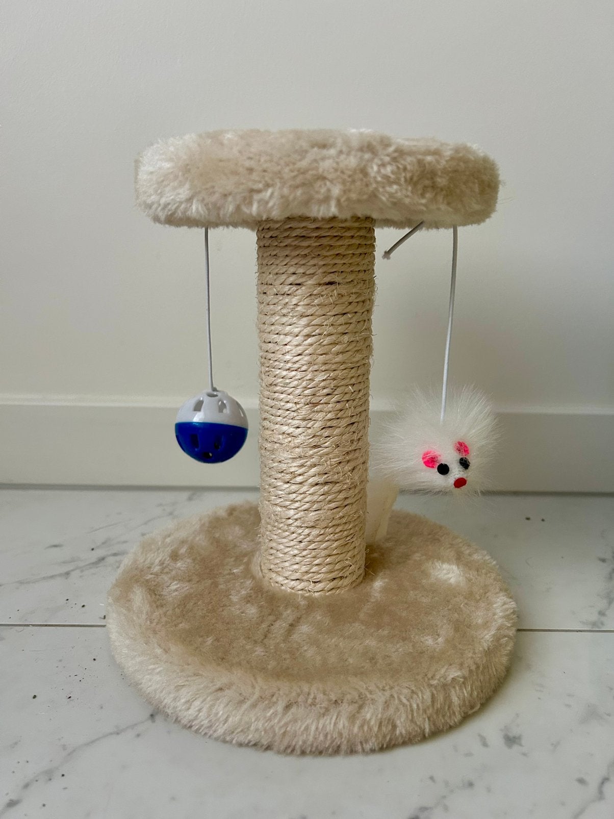 Mini krabpaal, Dieren en Toebehoren, Ophalen, Zo goed als nieuw, Krabpaal