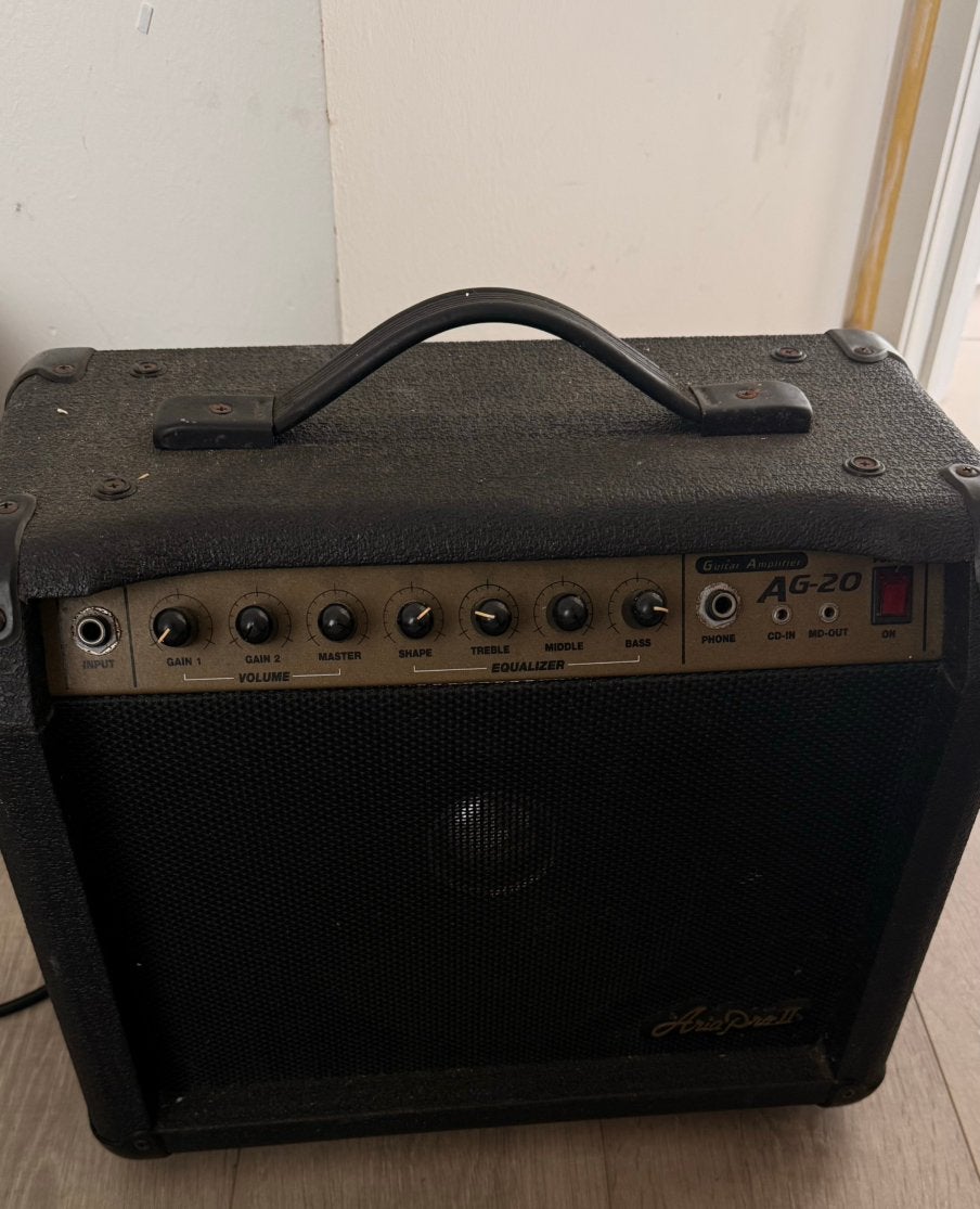 Aria Pro II AG-20 gitaarversterker uit 1994, Muziek en Instrumenten, Ophalen of Verzenden, Gebruikt