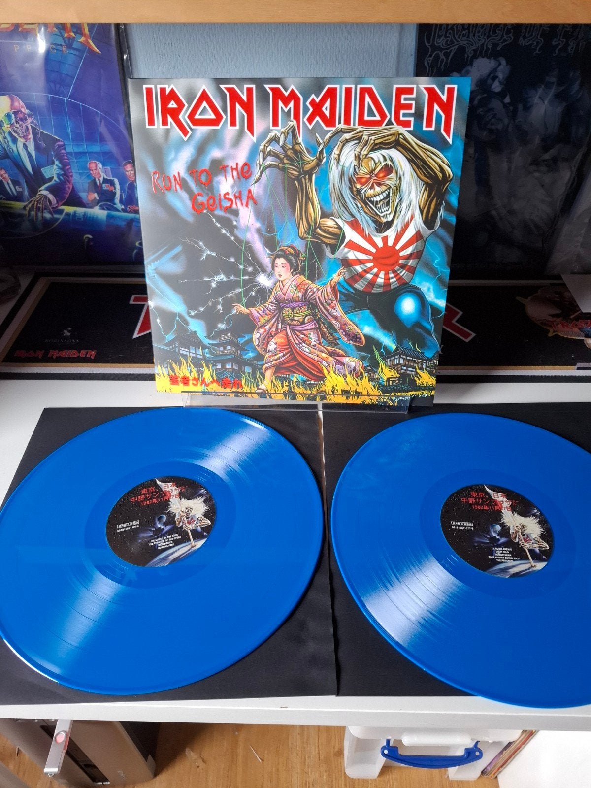 Iron Maiden-Run to the Geisha, Ophalen of Verzenden, Nieuw in verpakking, 12 inch, Dubbel-LP